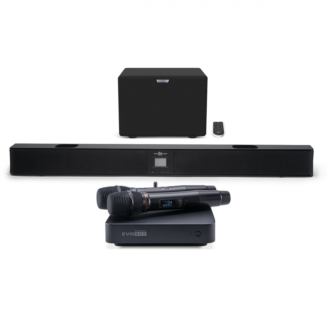 караоке-комплект EVOBOX Plus + EvoSound Bar (саундбар с караоке) в Сарапуле