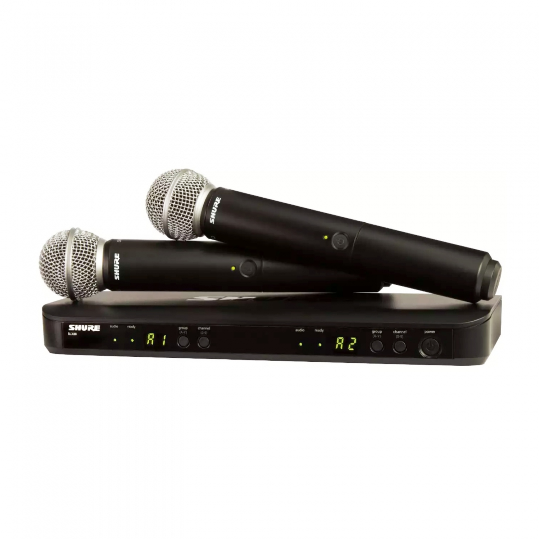 SHURE BLX288E/SM58 M17 вокальная радиосистема в Сарапуле