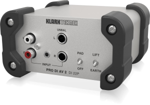 Klark Teknik DI 22P пассивный стерео директ-бокс в Сарапуле